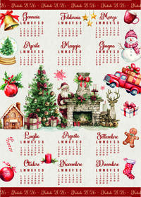 STROFINACCIO FOUR SEASON CALENDARIO DIGITALE 50X70 Tellini S.R.L. Velkoobchodní oblečení